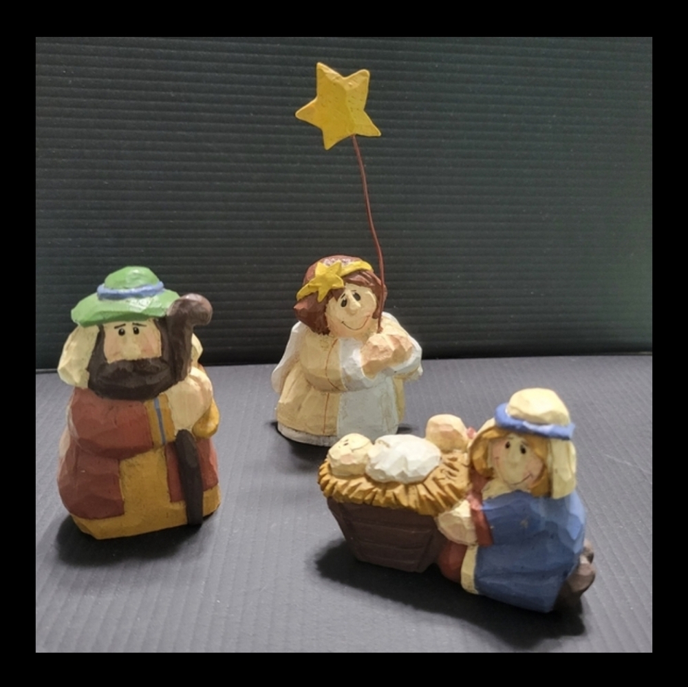 3 Piece Nativity Midwest of Cannon Falls Nativity Christmas Scene Set